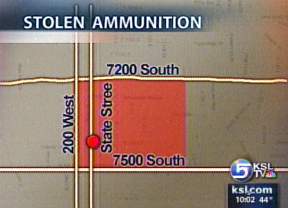 Man Steals Ammo from Sportsman's Warehouse