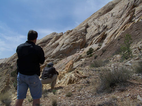 Vulcan planet shot in San Rafael Swell in eastern Utah