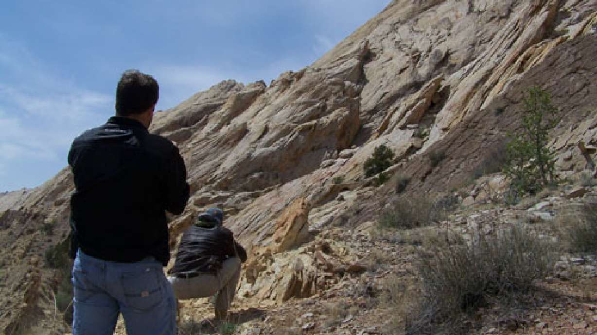 Vulcan planet shot in San Rafael Swell in eastern Utah