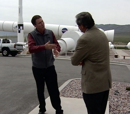 ATK Vice President Kent Rominger talks to KSL's John Hollenhorst about Monday's launch and the future of space exploration.