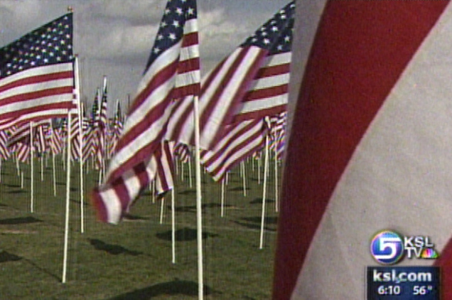 Old Glory Flies to Prevent Child Abuse