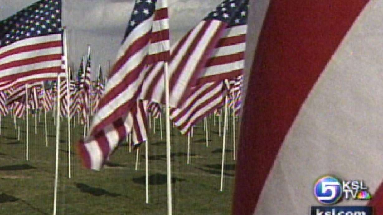 Old Glory Flies to Prevent Child Abuse