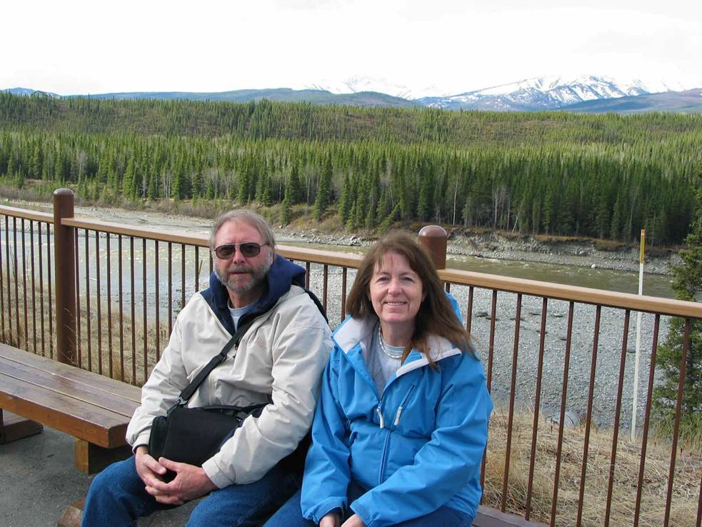 Wendy Kerbs with her husband