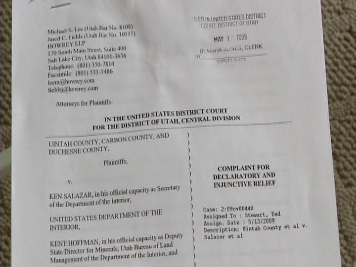 2 lawsuits filed against Interior Dept. over oil and gas leases