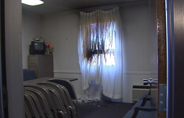 Officials call fire at LDS church house suspicious