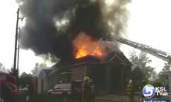 Fire Destroys Family's New Home