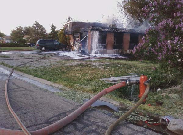 3-alarm fire damages home in West Jordan