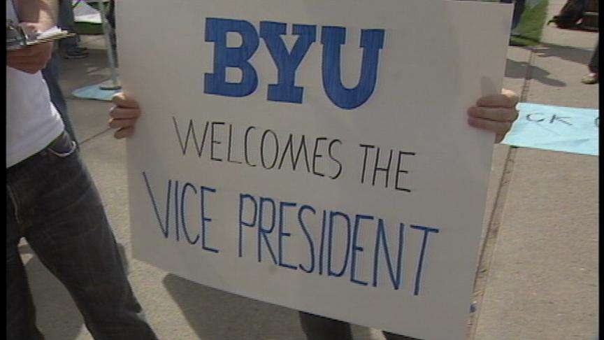 BYU Preparing for Vice President Cheney's Arrival
