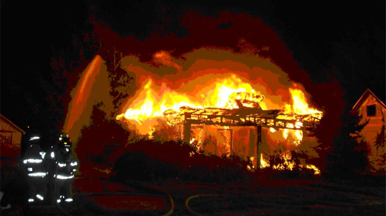 Fire at abandoned building called suspicious