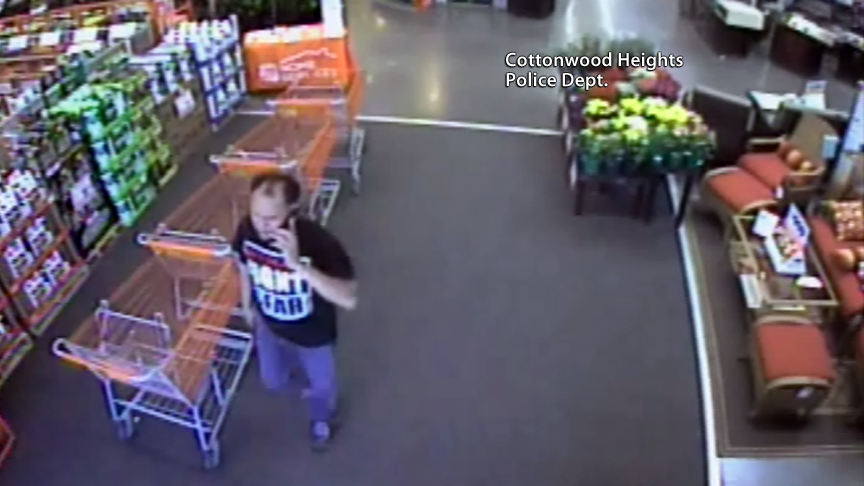 Police are still looking for Luis Gonzalez, seen here in surveillance video. They believe he is the ring leader of the group.