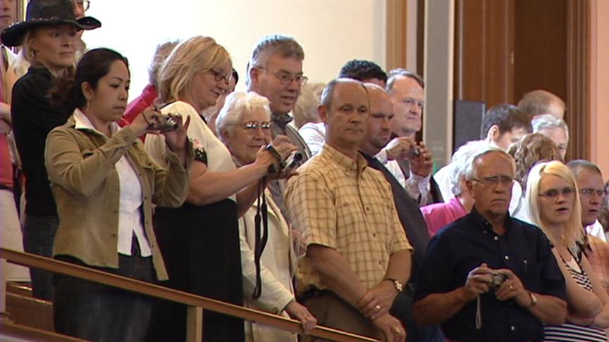 Historic Graduation for LDS Business College