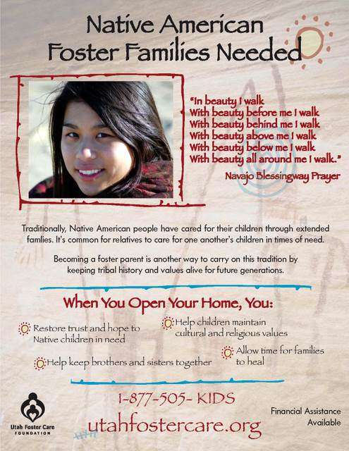 Utah Foster Care in need of Native American foster parents