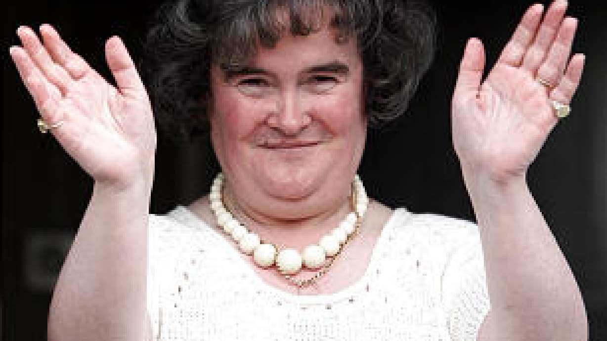 World to Susan Boyle - "Make me cry again!"