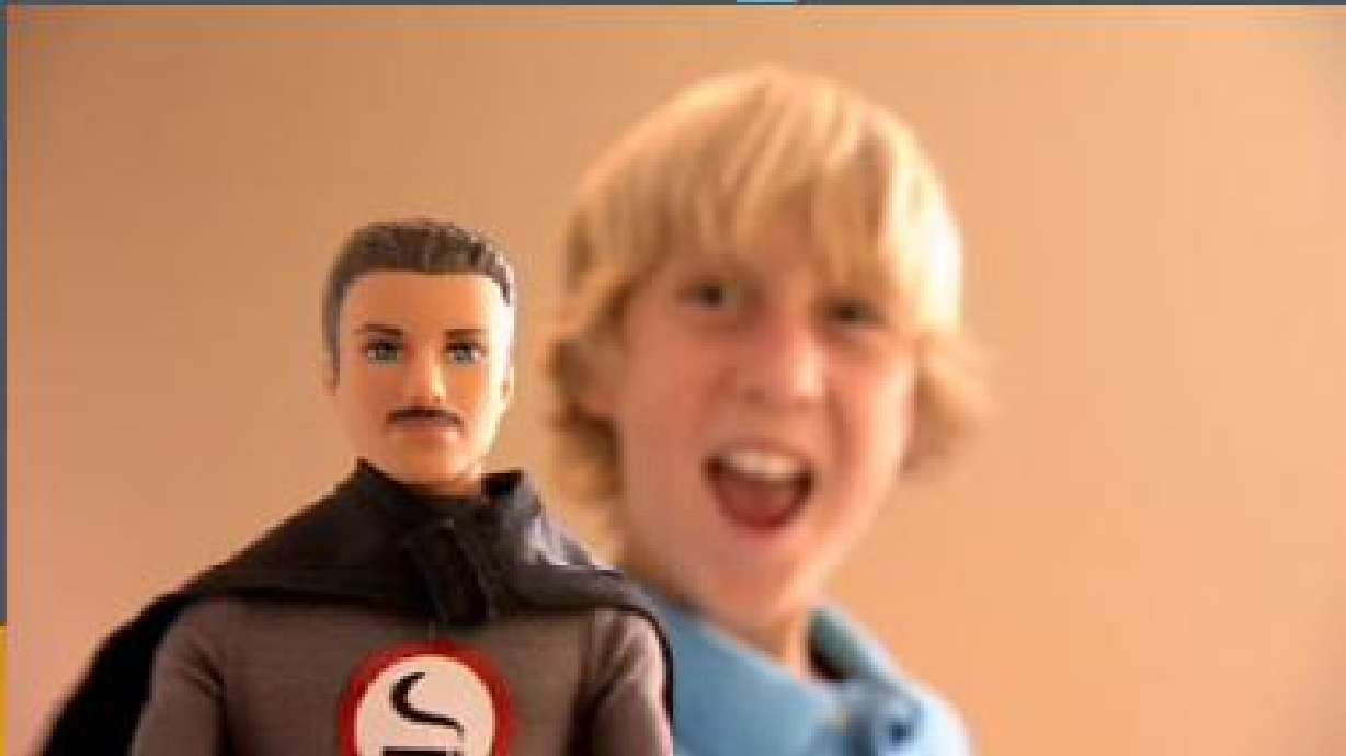 Some say 'Smokerman' campaign is confusing to children