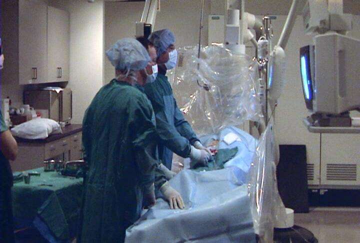 Heart valve surgery without opening the chest