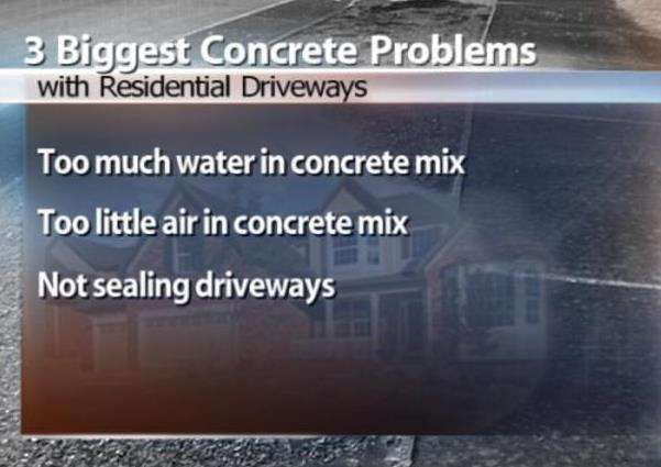 Hundreds of Homeowners Report Crumbling Driveways