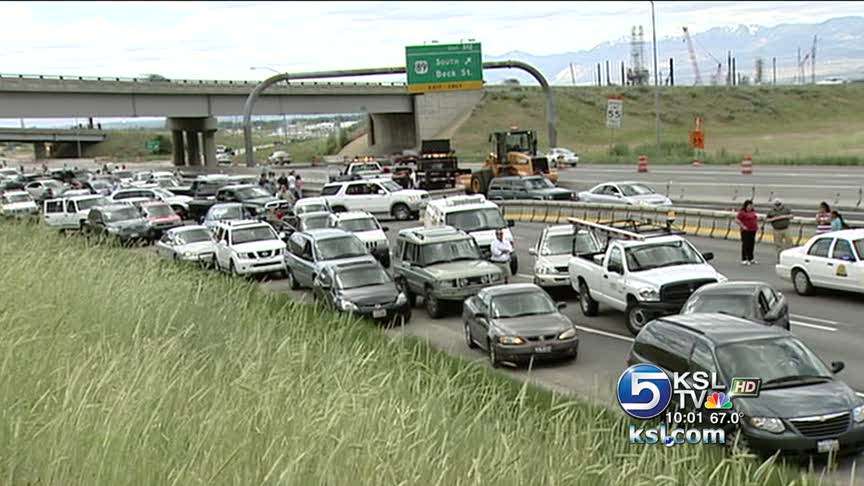 1 killed, several injured in North Salt Lake crashes