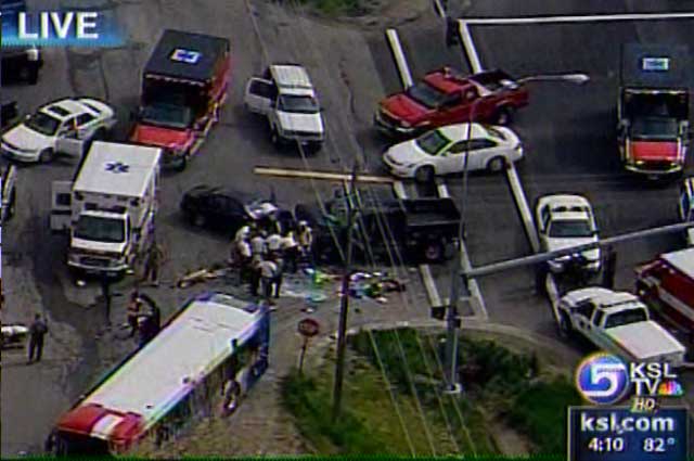 Crash in Fruit Heights Sends Several People to the Hospital