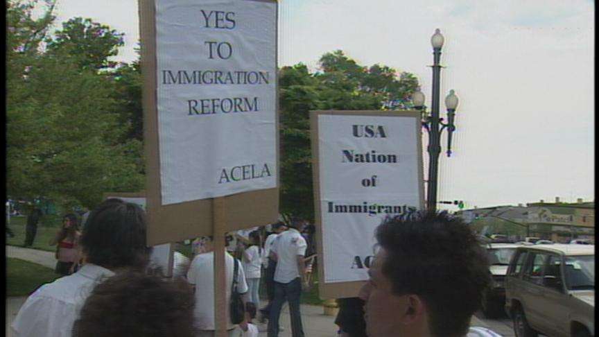 Immigration Reform Rally Under Way in Downtown Salt Lake City