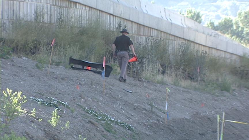 Construction Crew Discovers Body, Mangled Car