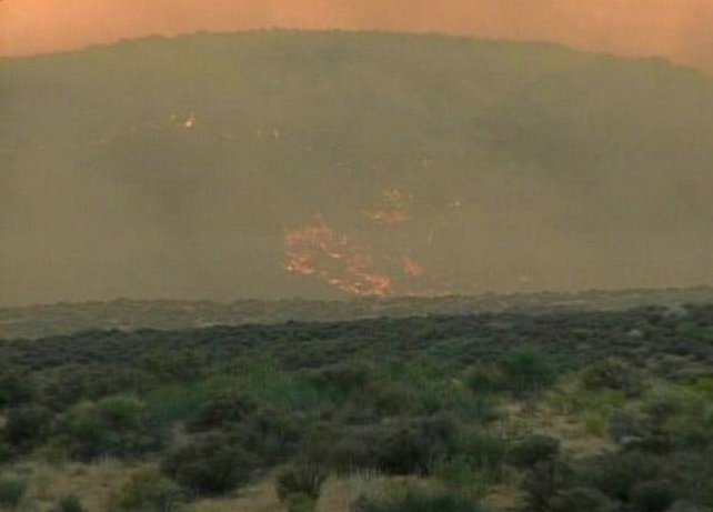 Southern Utah Wildfires Burning Power Poles