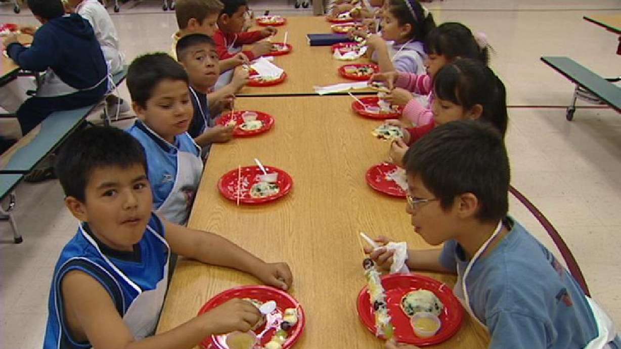 Kids Learning to Eat Healthy Snacks