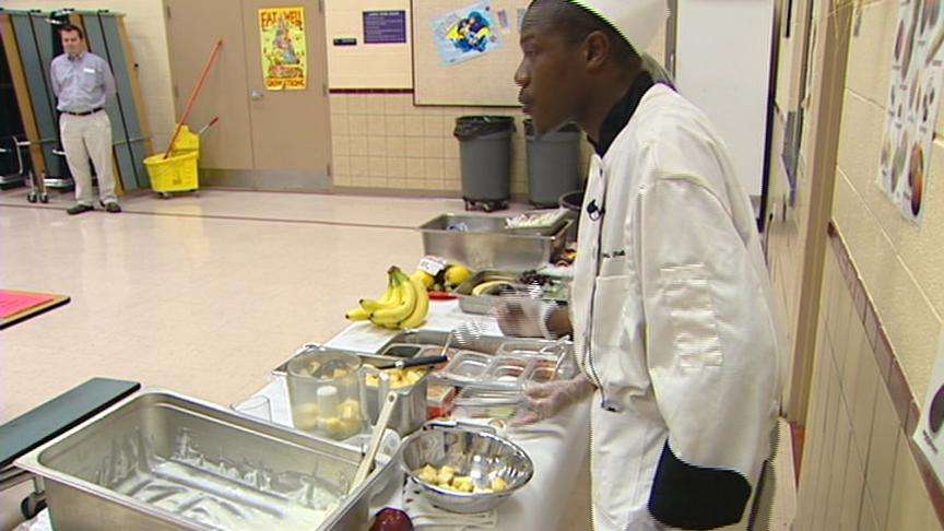 Kids Learning to Eat Healthy Snacks