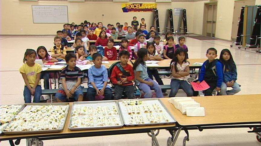 Kids Learning to Eat Healthy Snacks