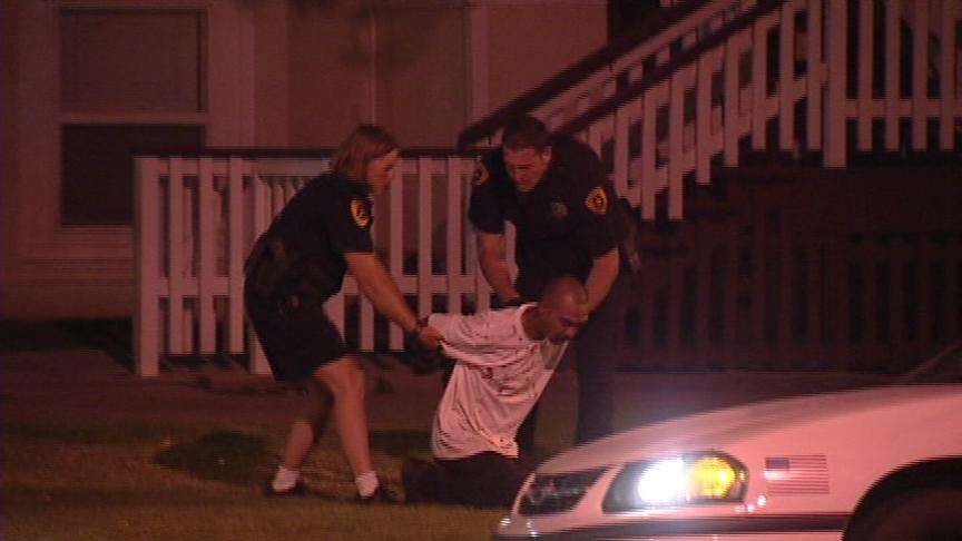 Domestic Assault Suspect Scuffles With Police