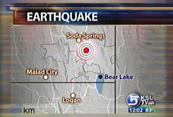 4.3 Earthquake Hits Southern Idaho