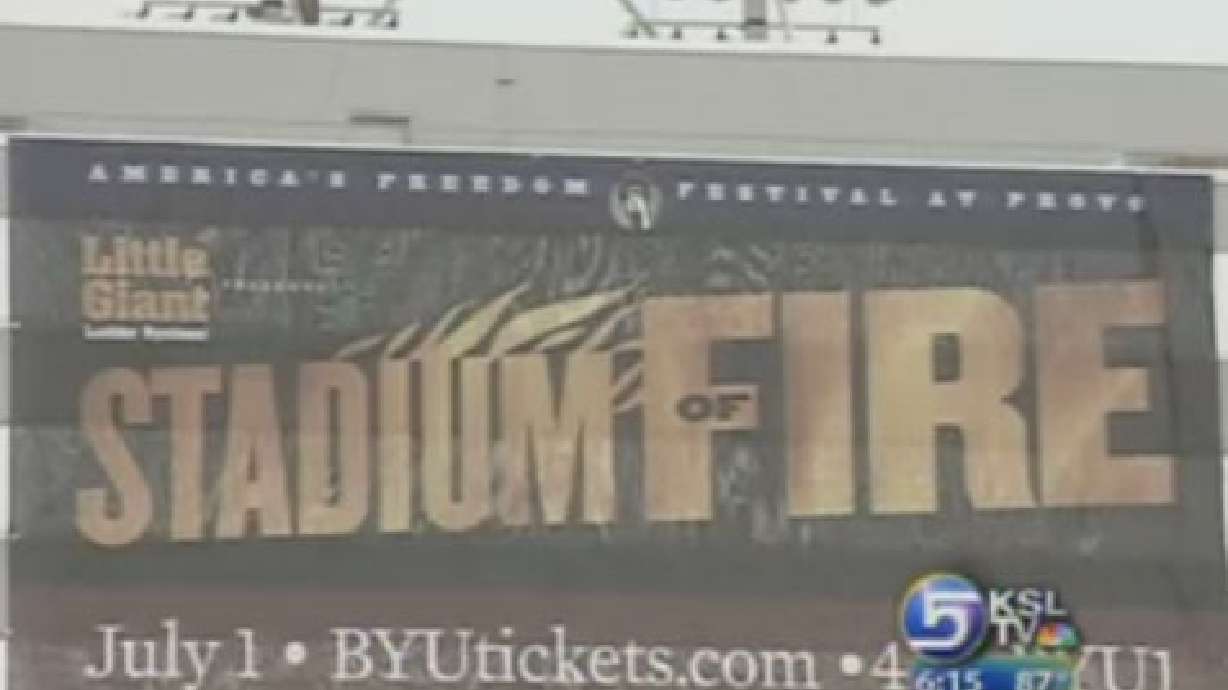 Preparations for Stadium of Fire Underway