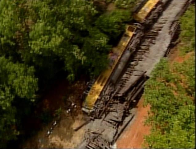 Train Carrying Shuttle Boosters Made in Utah Derails in Alabama