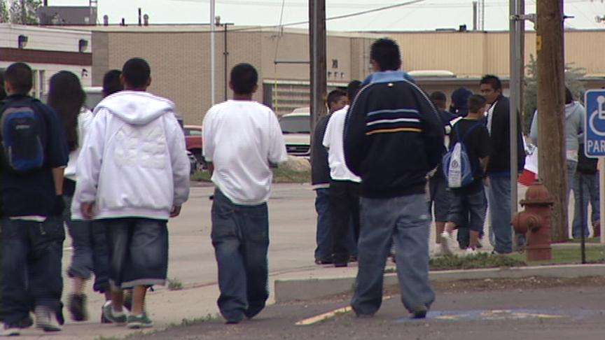 Students Walk Out of School to Protest Immigration Policies