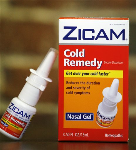 FDA advises against using Zicam