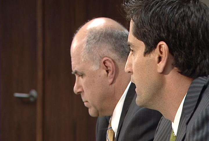 FBI Special Agent in Charge Tim Fuhrman and U.S. Attorney for Utah Brett Tolman