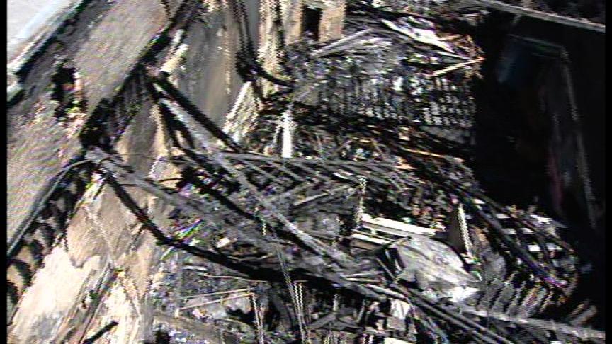 Historic Theater in Evanston, Wyo. Destroyed by Fire