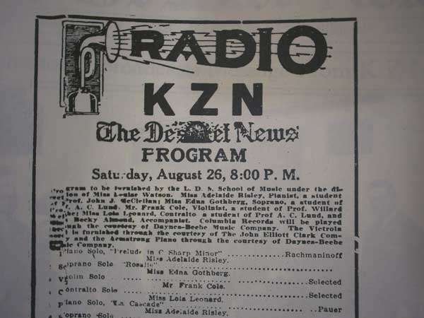 KSL Radio Celebrates its 85th Birthday - Part 1