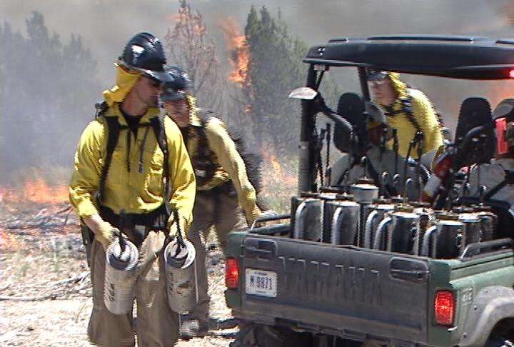 BLM using prescribed burns to prevent wildfires