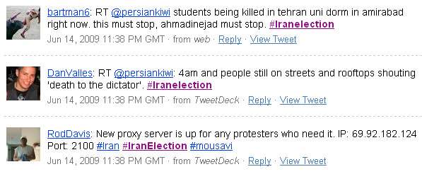 Twitter and Revolution