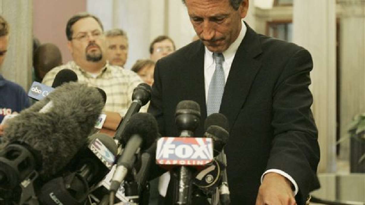 Another politician, another affair