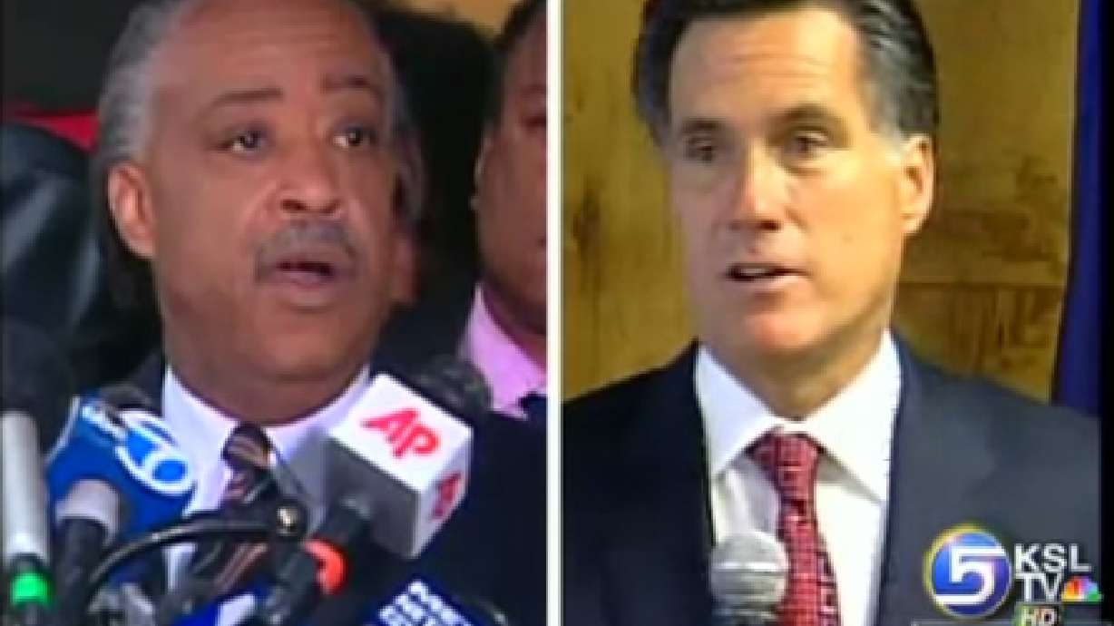 Romney Assails Sharpton's Comments about God, Faith