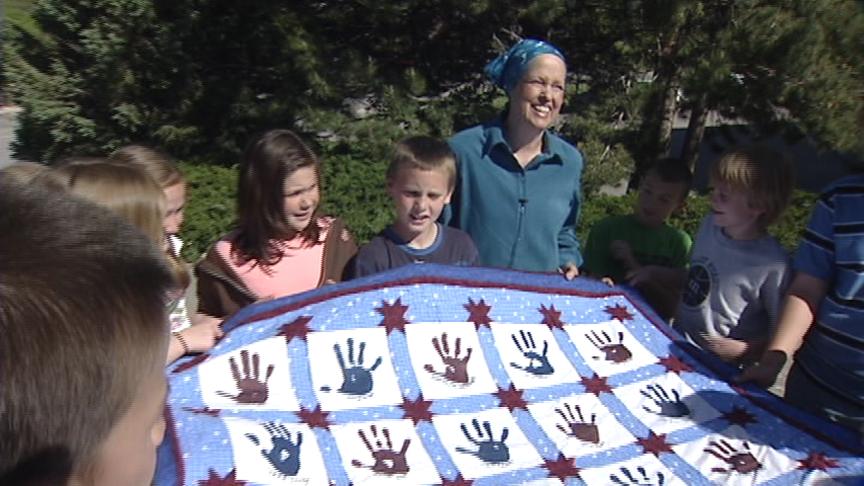 Fourth Grade Class Supports Teacher's Battle with Breast Cancer