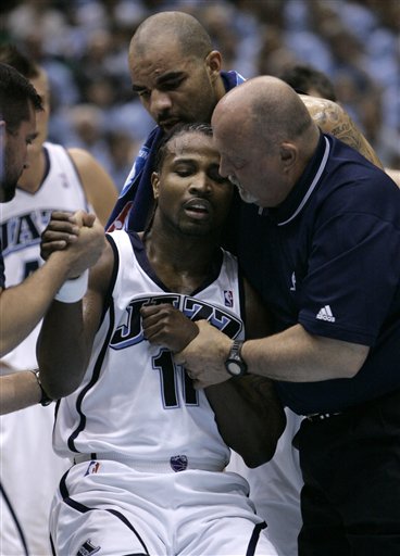 Utah's Brown Released From Hospital After Game 2 Injury