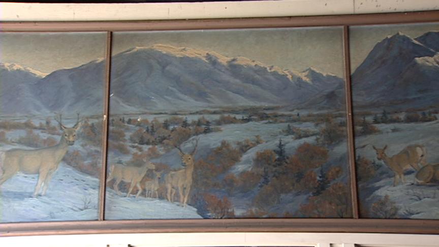 Original Fairbanks Painting Found in U of U Garage