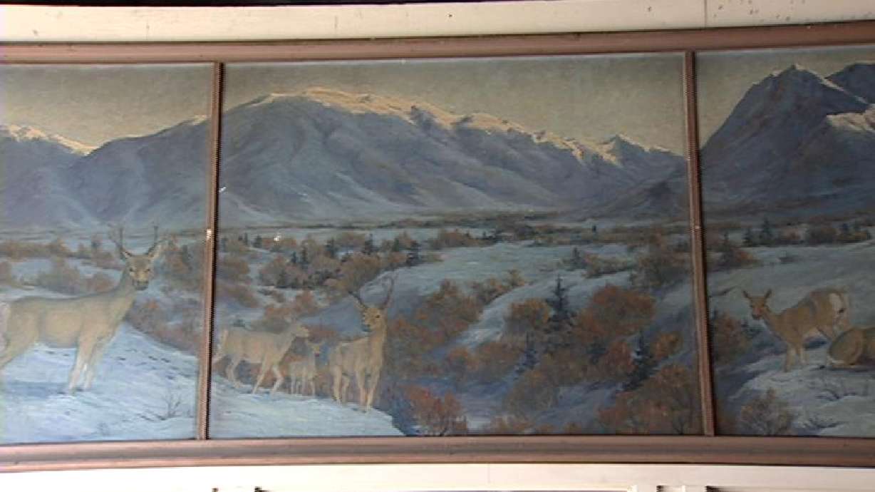 Original Fairbanks Painting Found in U of U Garage