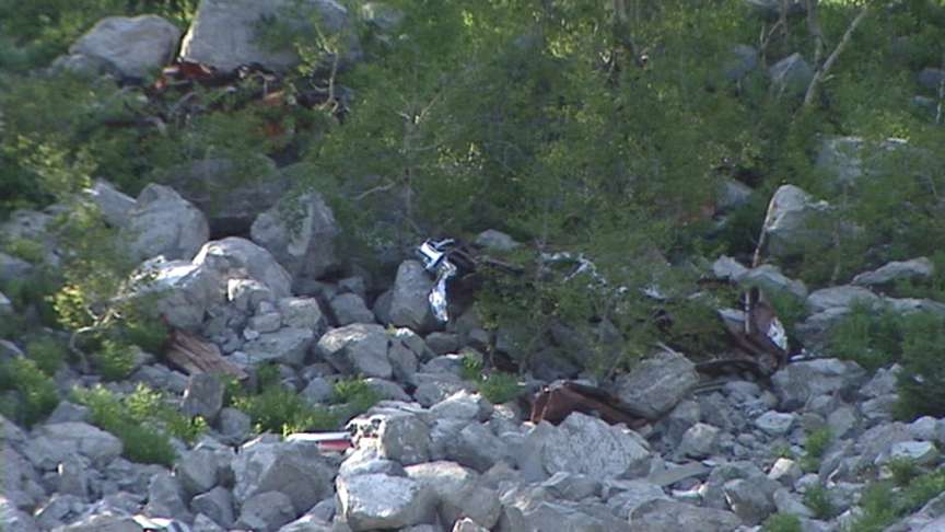 Stolen cars dumped off cliffs