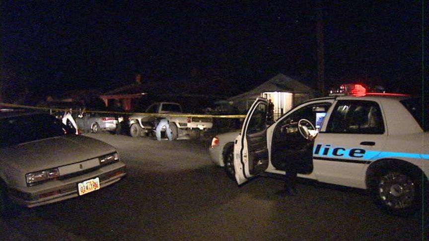 Police Search for Suspects in Double Shooting