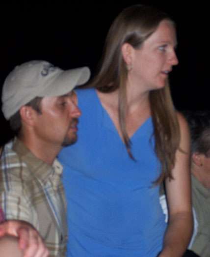 Benjamin LeBaron with his wife