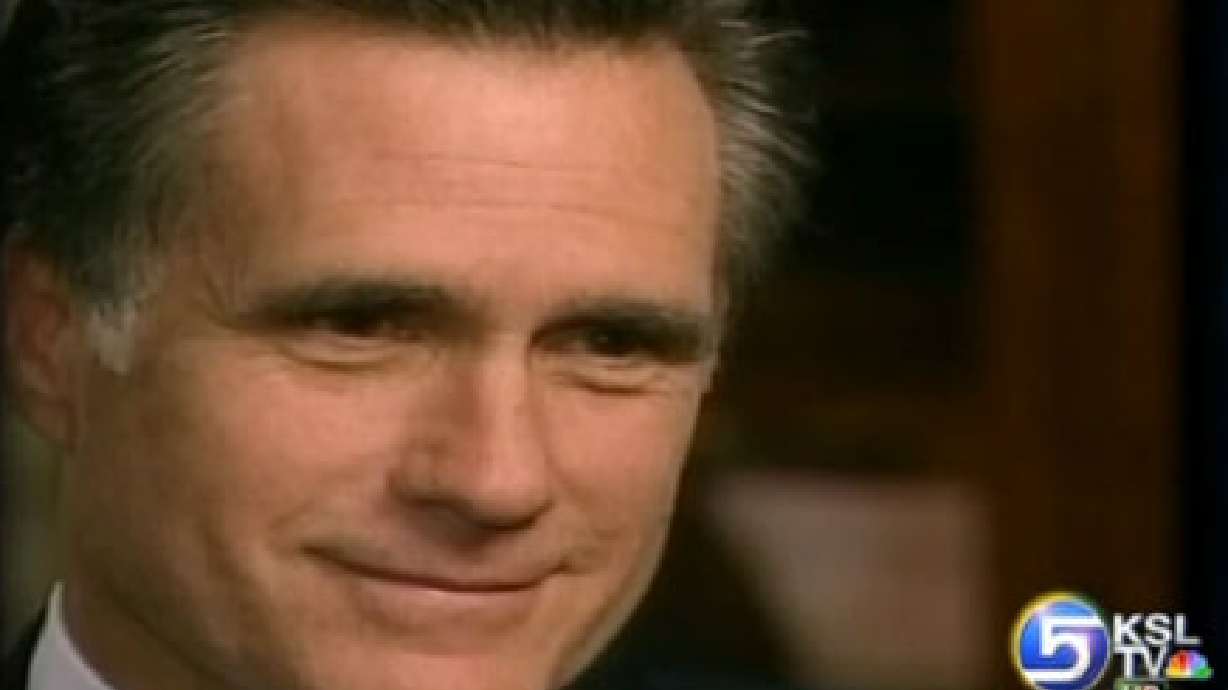 Presidential Candidate Mitt Romney Appears on "60 Minutes"