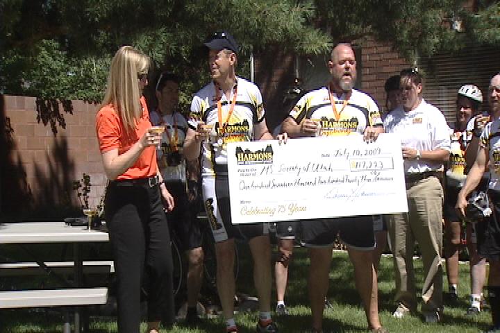 Harmons makes big donation Utah's National MS Society